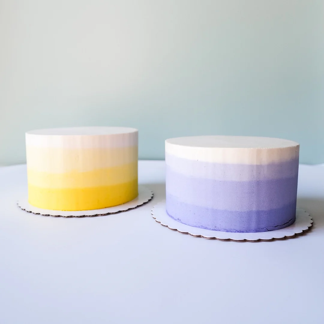 4 inch Ombre Smash Cake