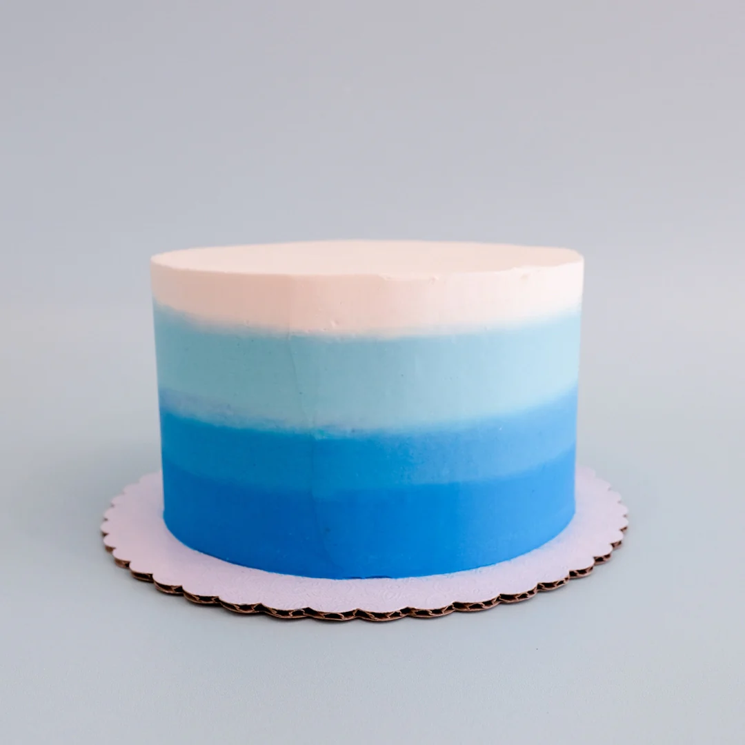 4 inch Ombre Smash Cake - Image 3