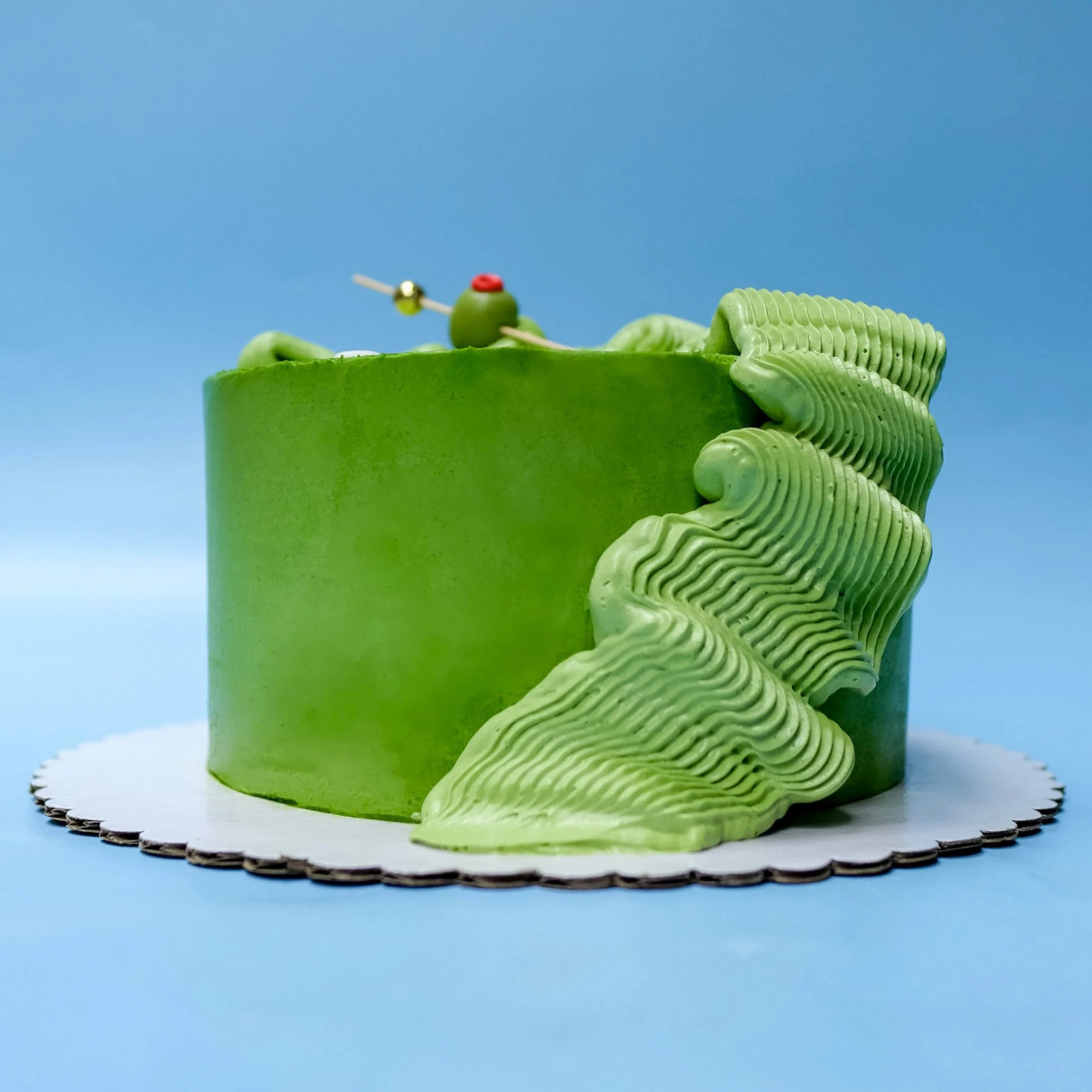 A Tini Bit Older Martini Ribbon Cake - Image 2