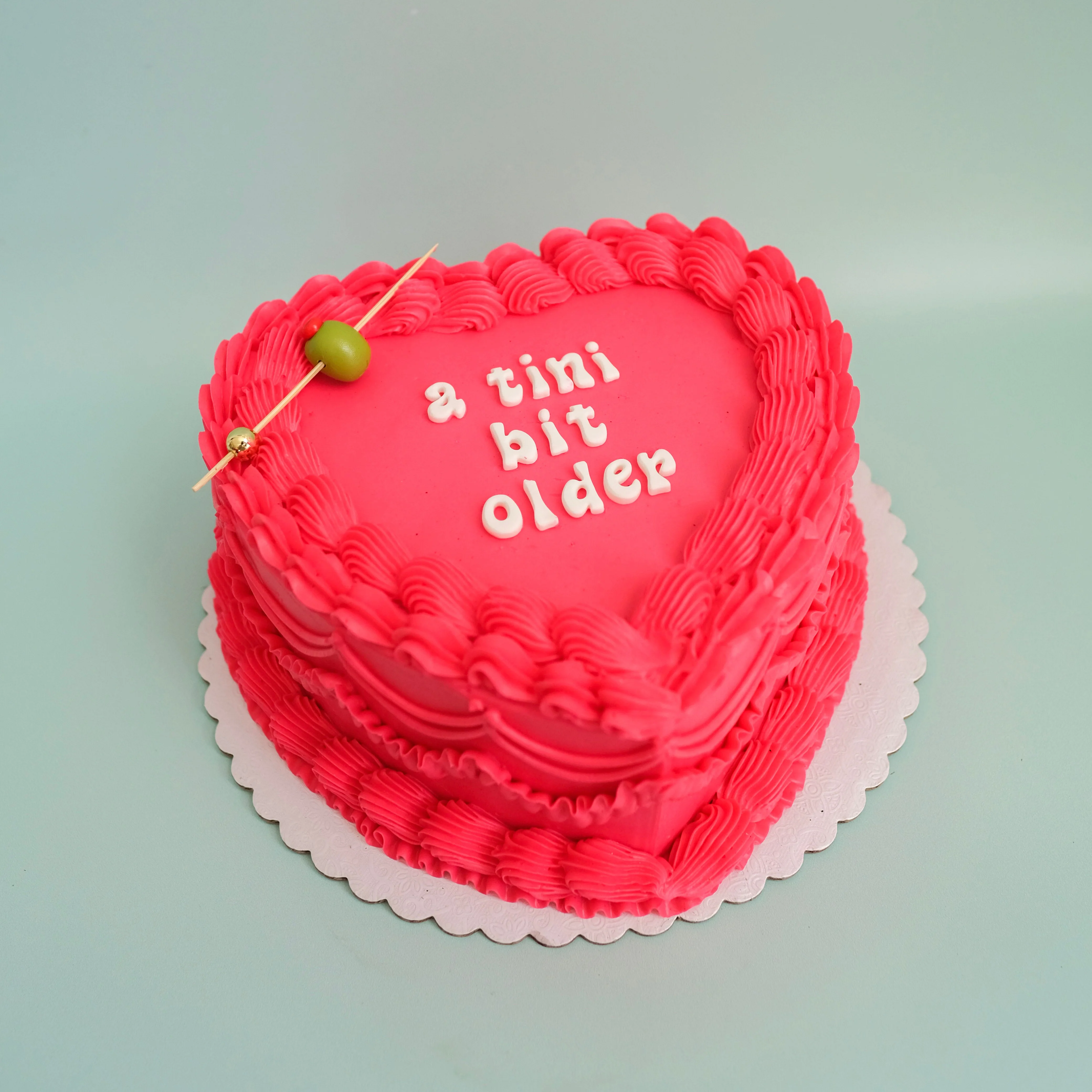 A Tini Bit Older Pink Martini Cake