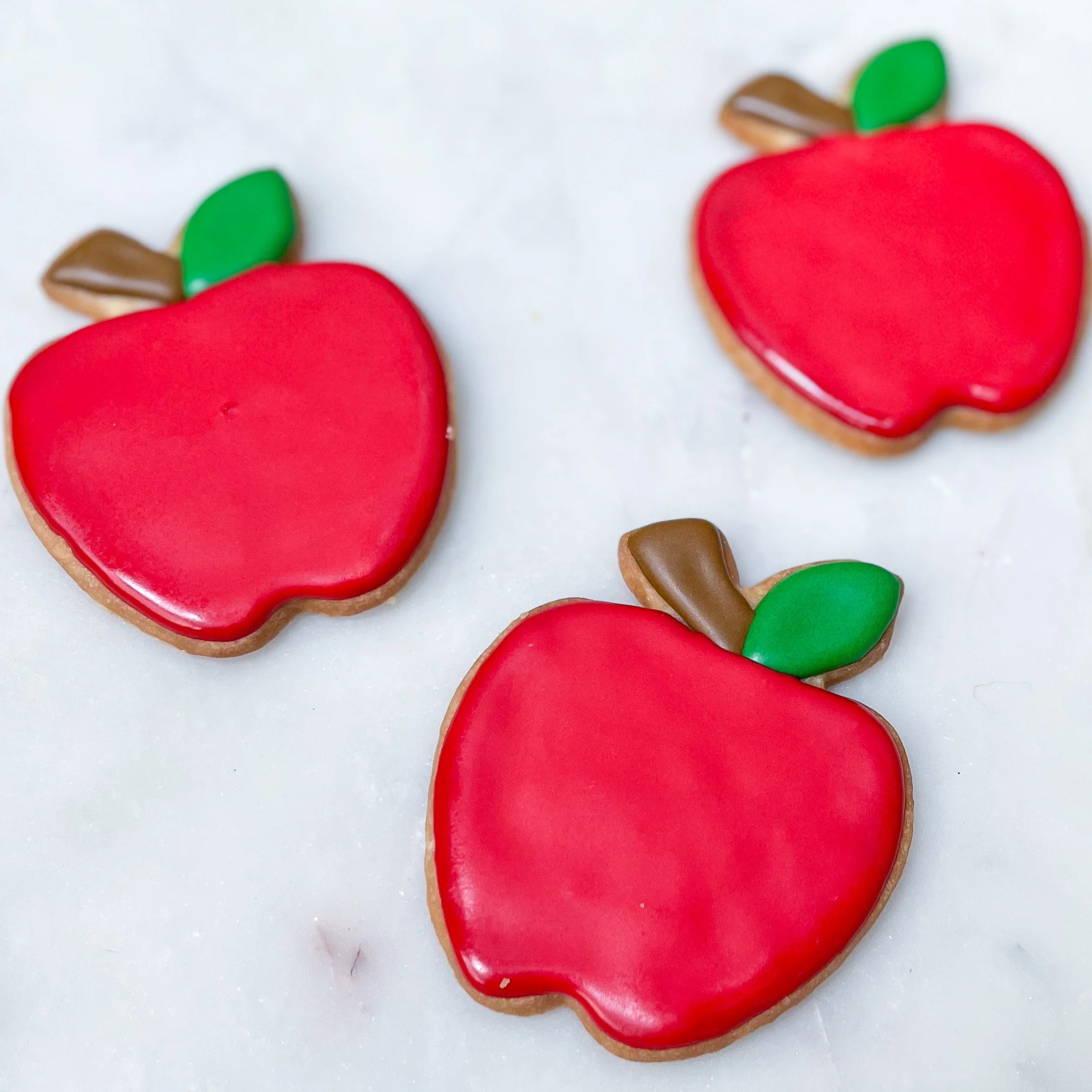 Apple Shaped Sugar Cookies - Image 2