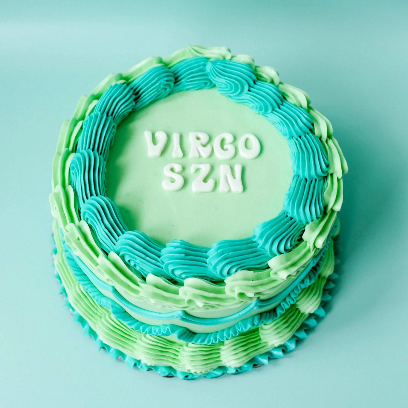 Astrology Sign Vintage Ornate Cake - Image 4
