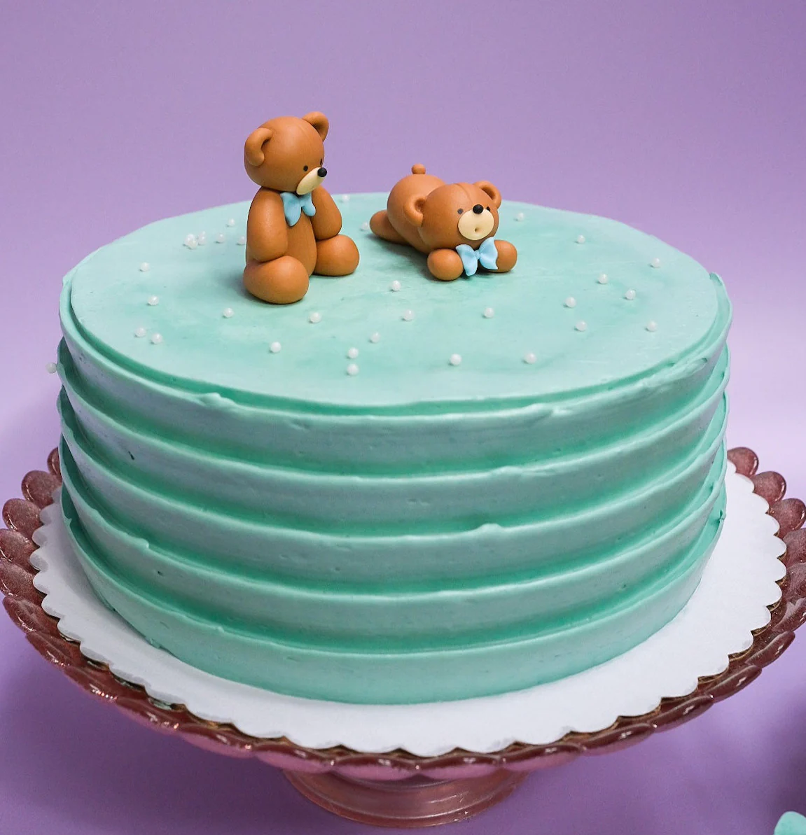 Baby Shower Bear Cake - Image 3