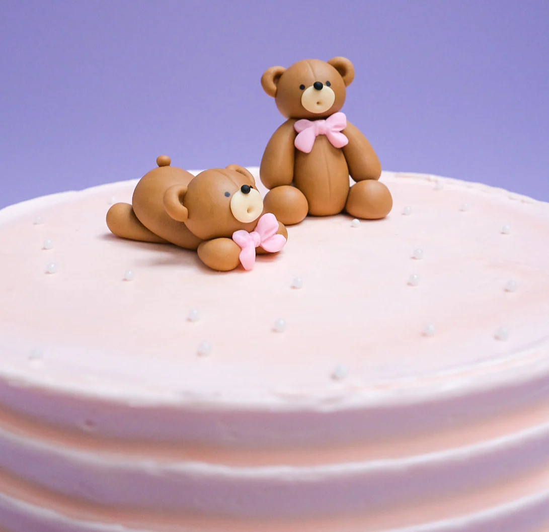 Baby Shower Bear Cake - Image 4