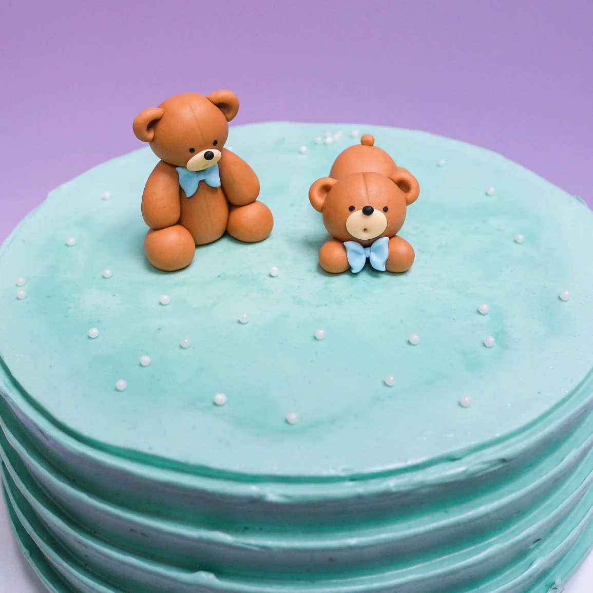 Baby Shower Bear Cake - Image 5