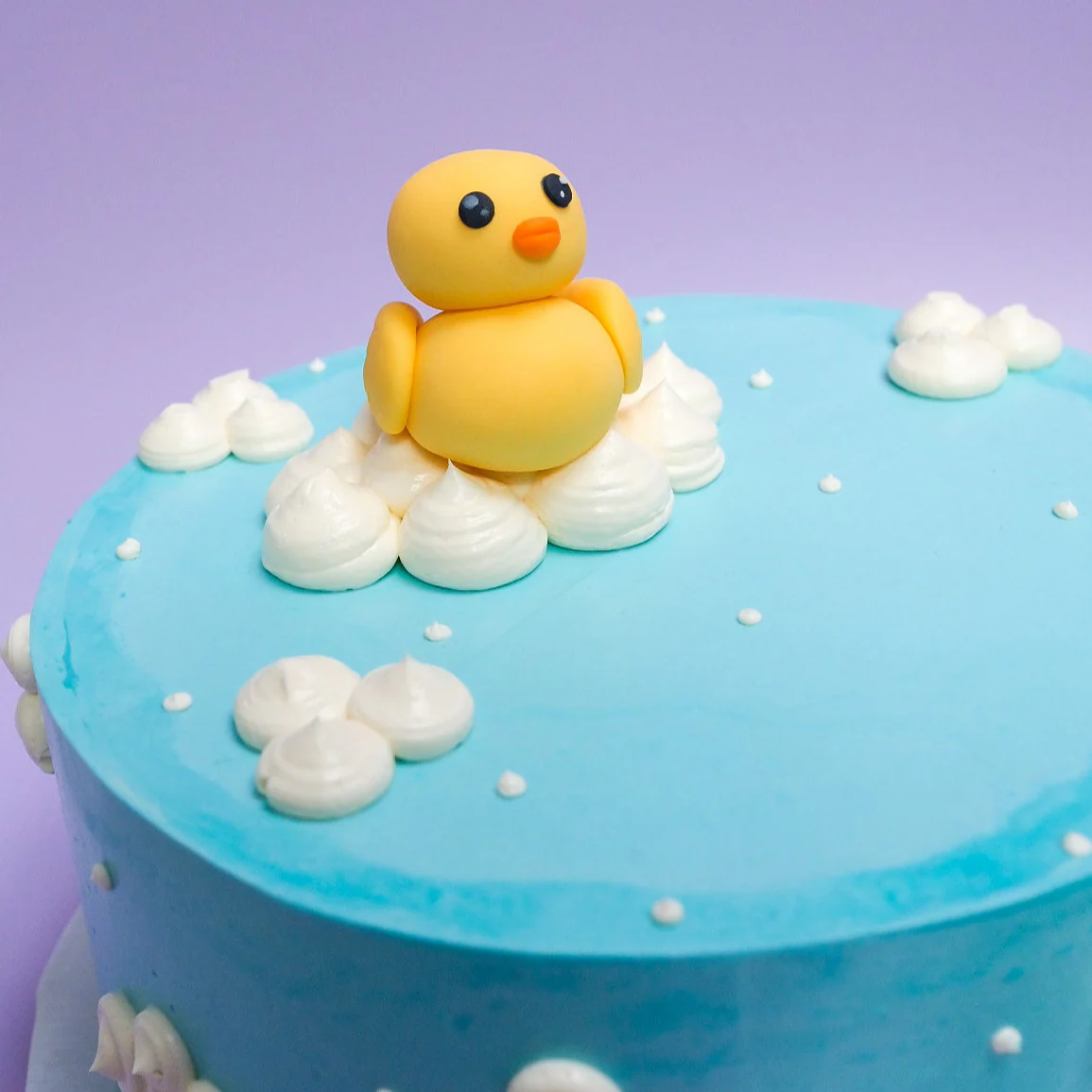 Baby Shower Rubber Duck Tiered Cake - Image 3