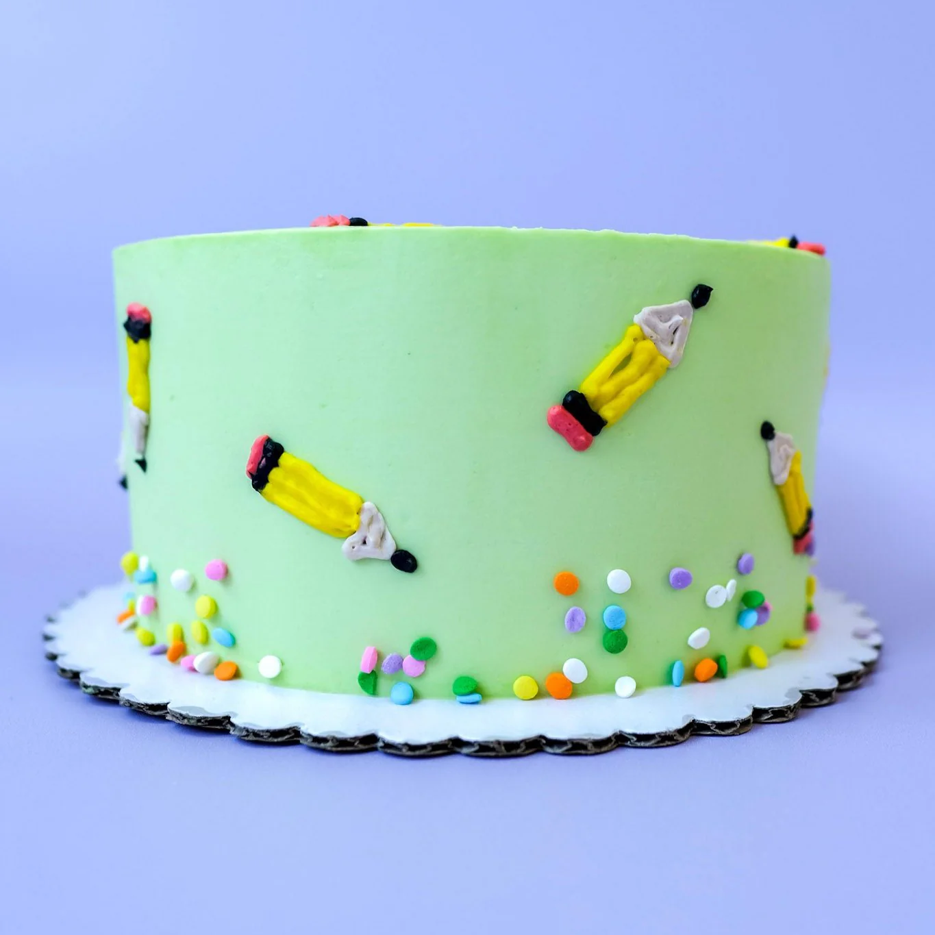 Back to School Pencil Cake