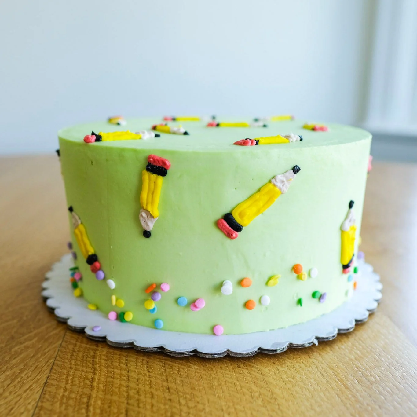 Back to School Pencil Cake - Image 4