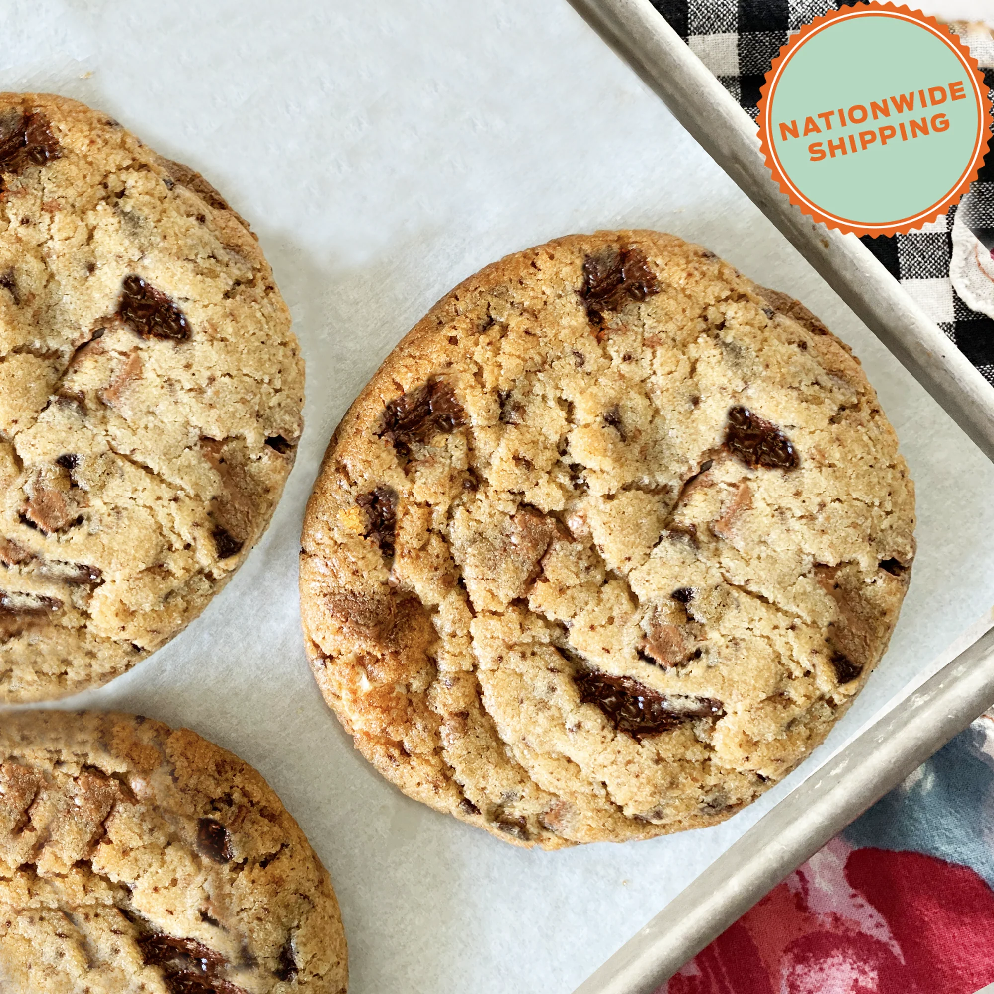 Bake at Home Chocolate Chip Cookies, 2 Pack - Image 4
