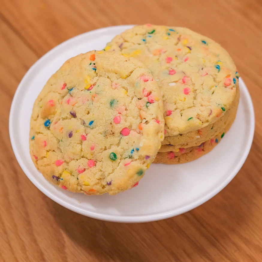 Bake at Home Funfetti Cookies, 2 Pack - Image 4