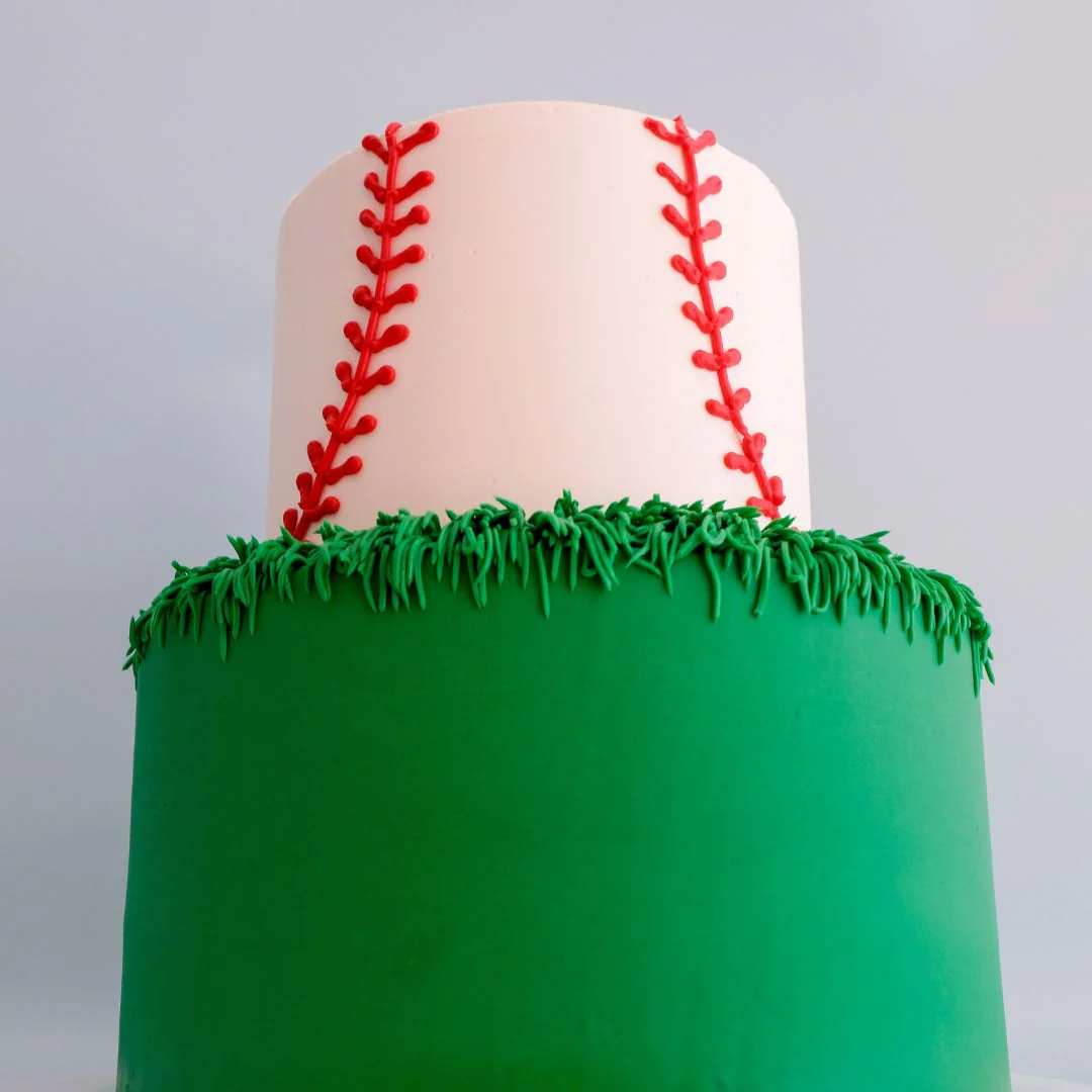 Baseball Tiered Sport Cake - Image 3