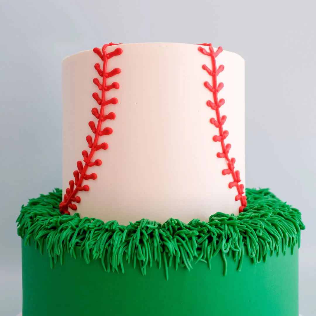 Baseball Tiered Sport Cake - Image 4