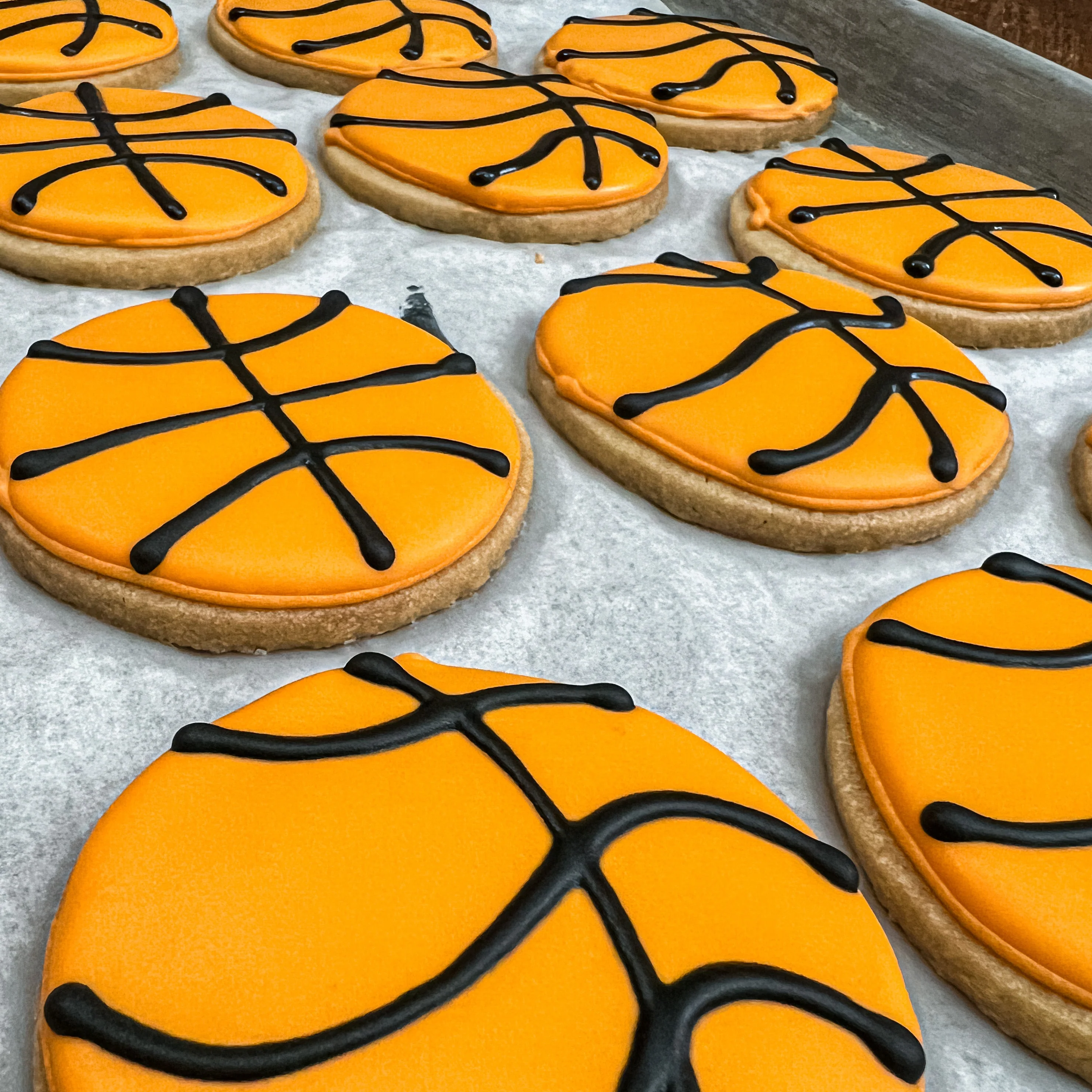 Basketball Sugar Cookies - Image 5