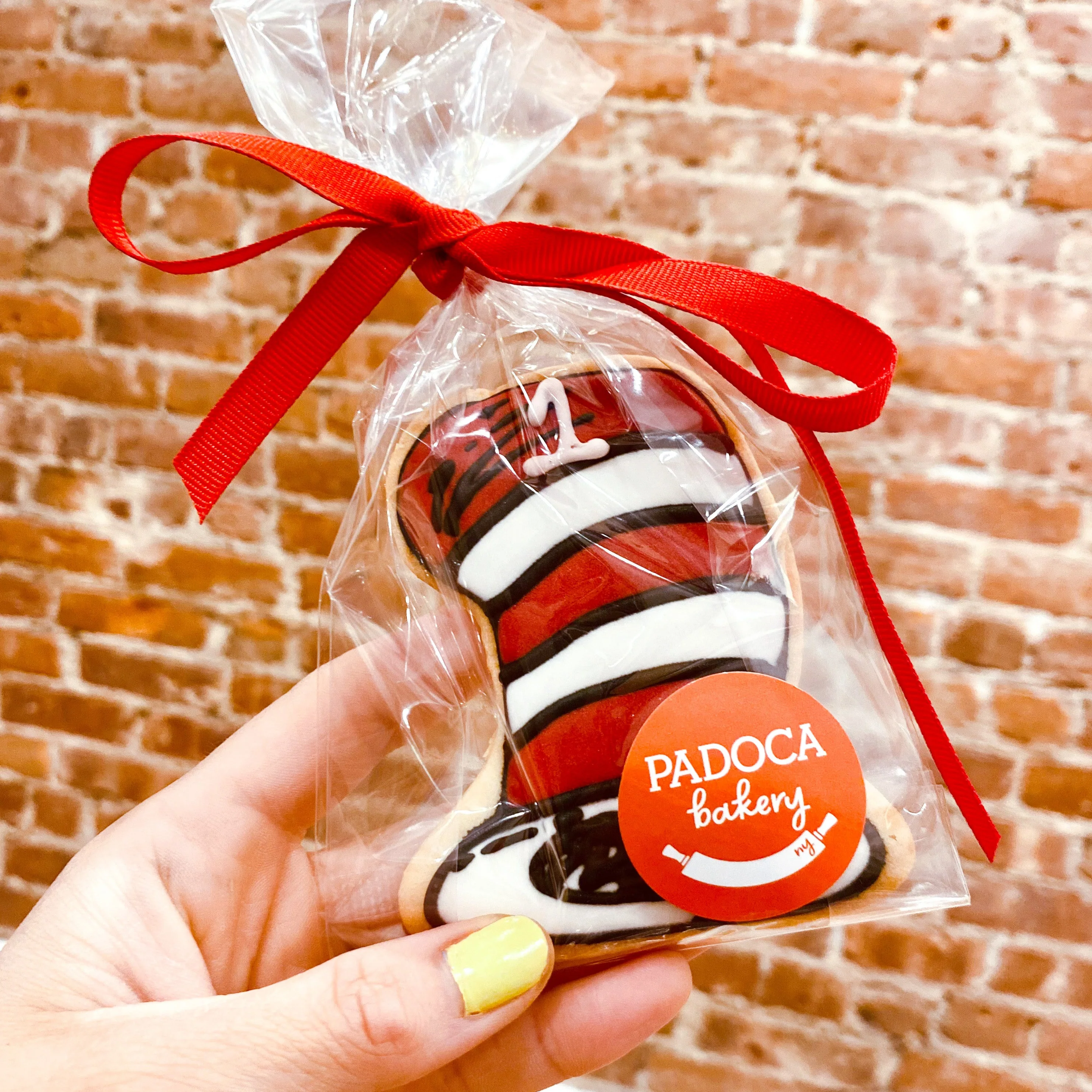 Cat in the Hat Sugar Cookies