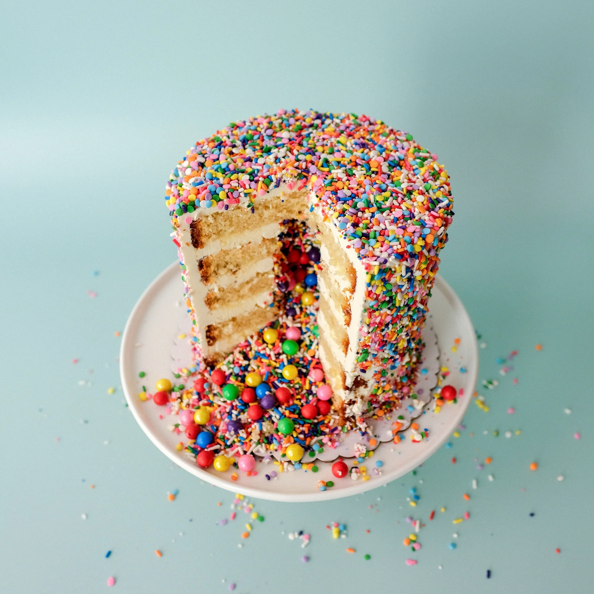 Sprinkle Explosion Cake - Image 4
