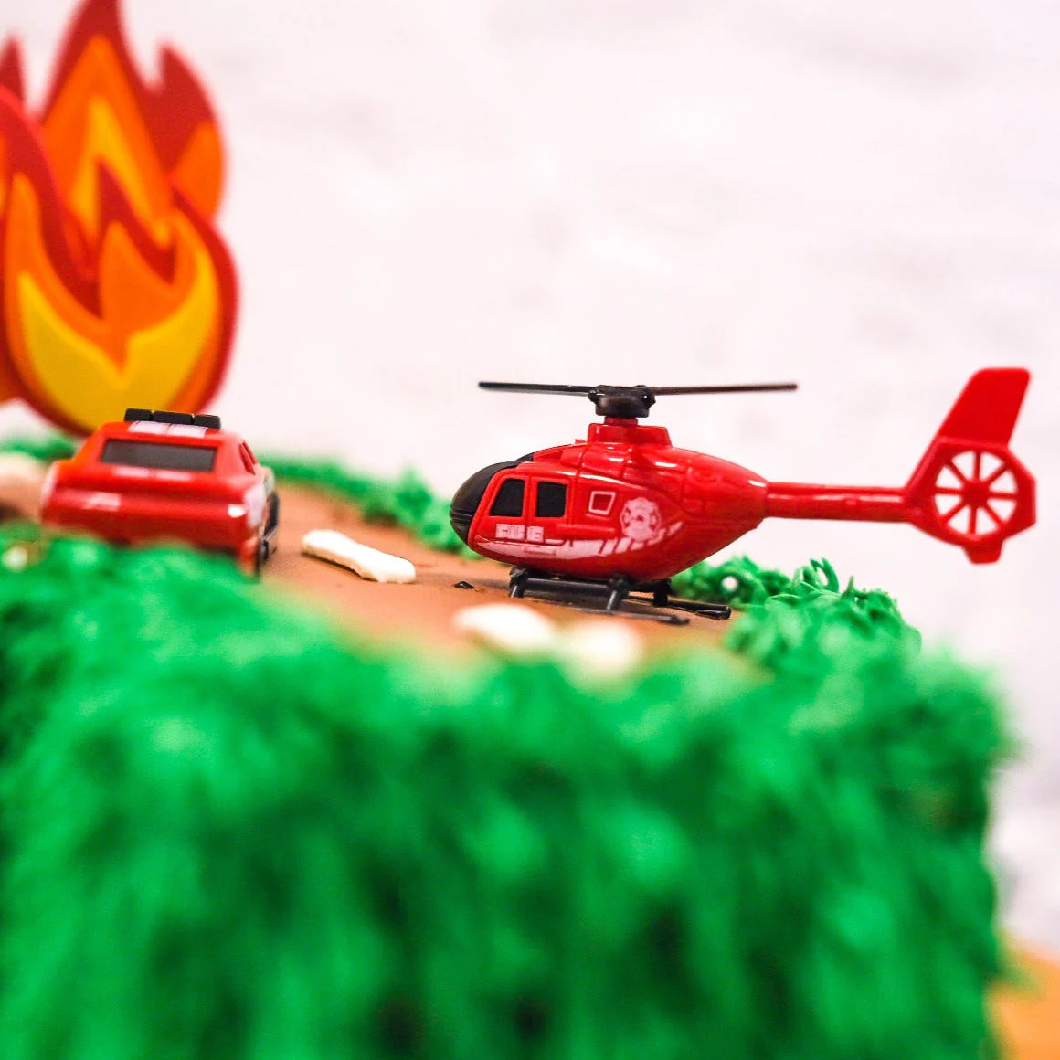 Fire Truck Number Cake - Image 4