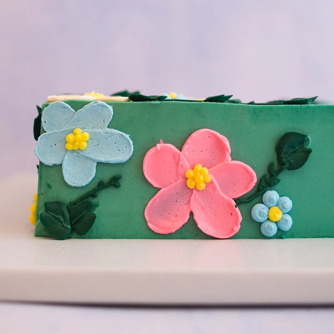 Flower Sheet Cake - Image 5