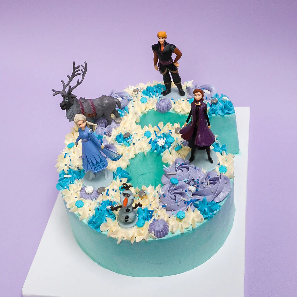 Frozen Number Cake - Image 2