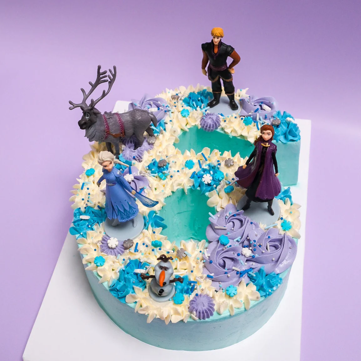 Frozen Number Cake - Image 3