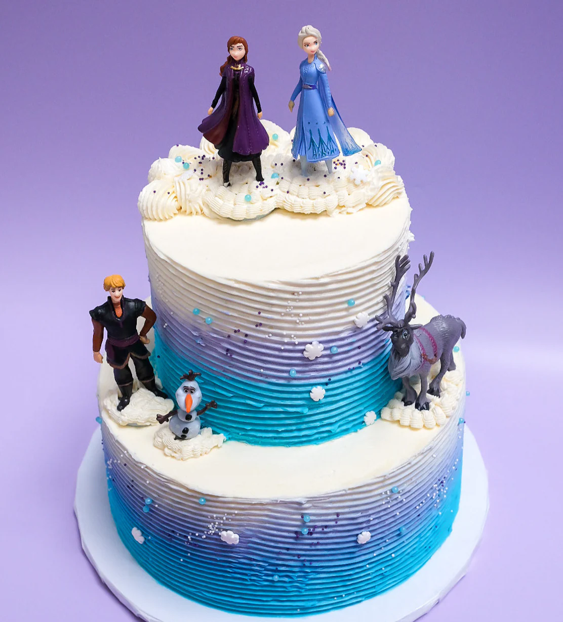 Frozen Tiered Cake