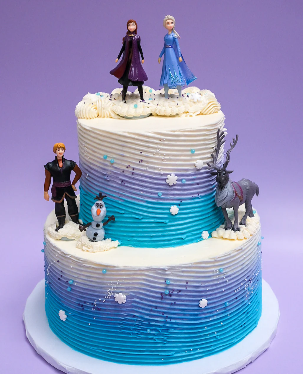 Frozen Tiered Cake - Image 2