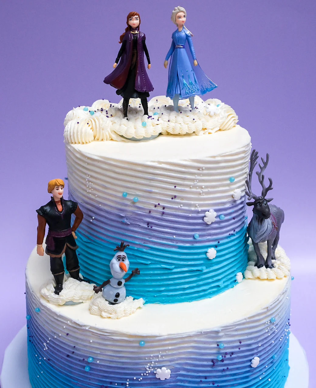 Frozen Tiered Cake - Image 3