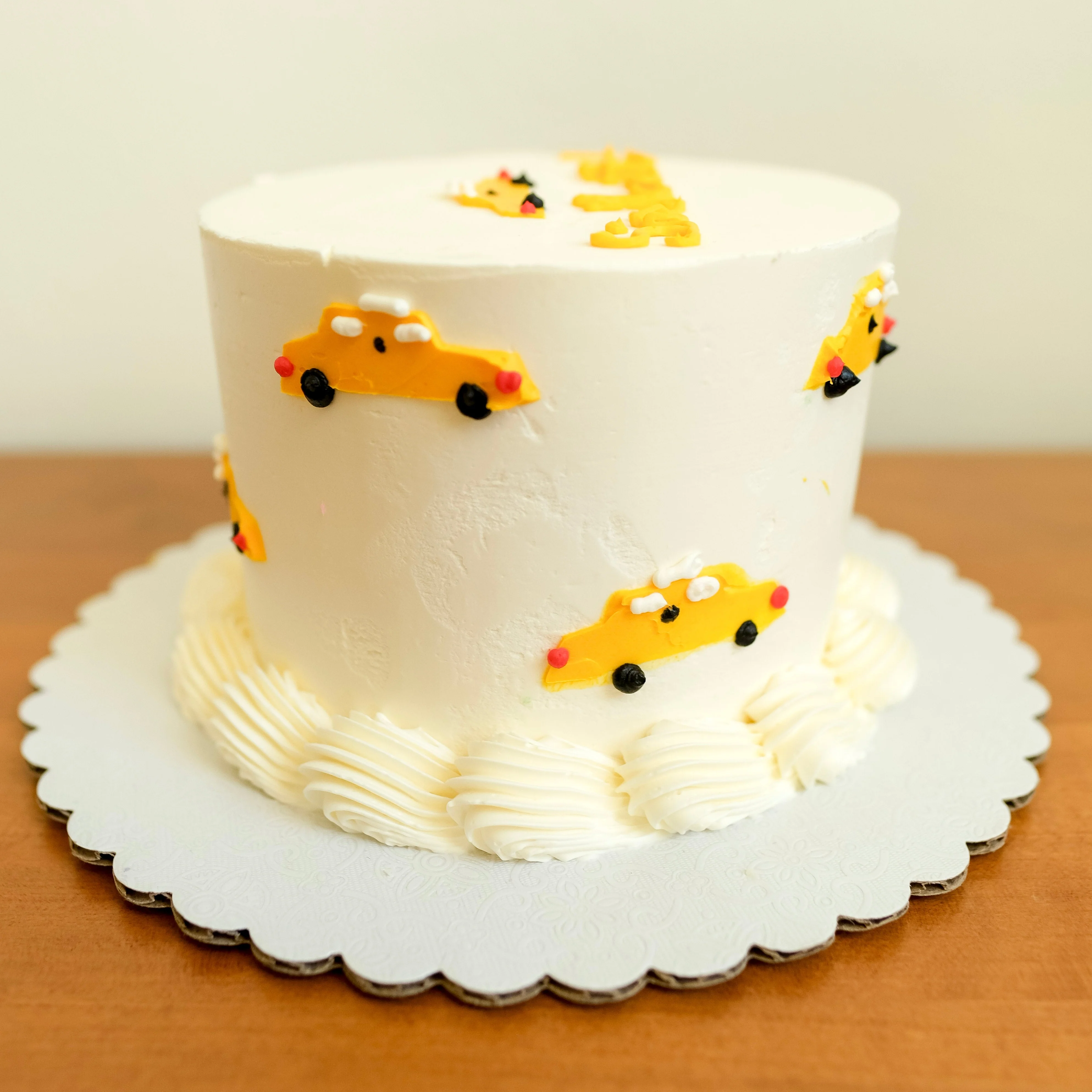 I Love NYC Taxi Cake