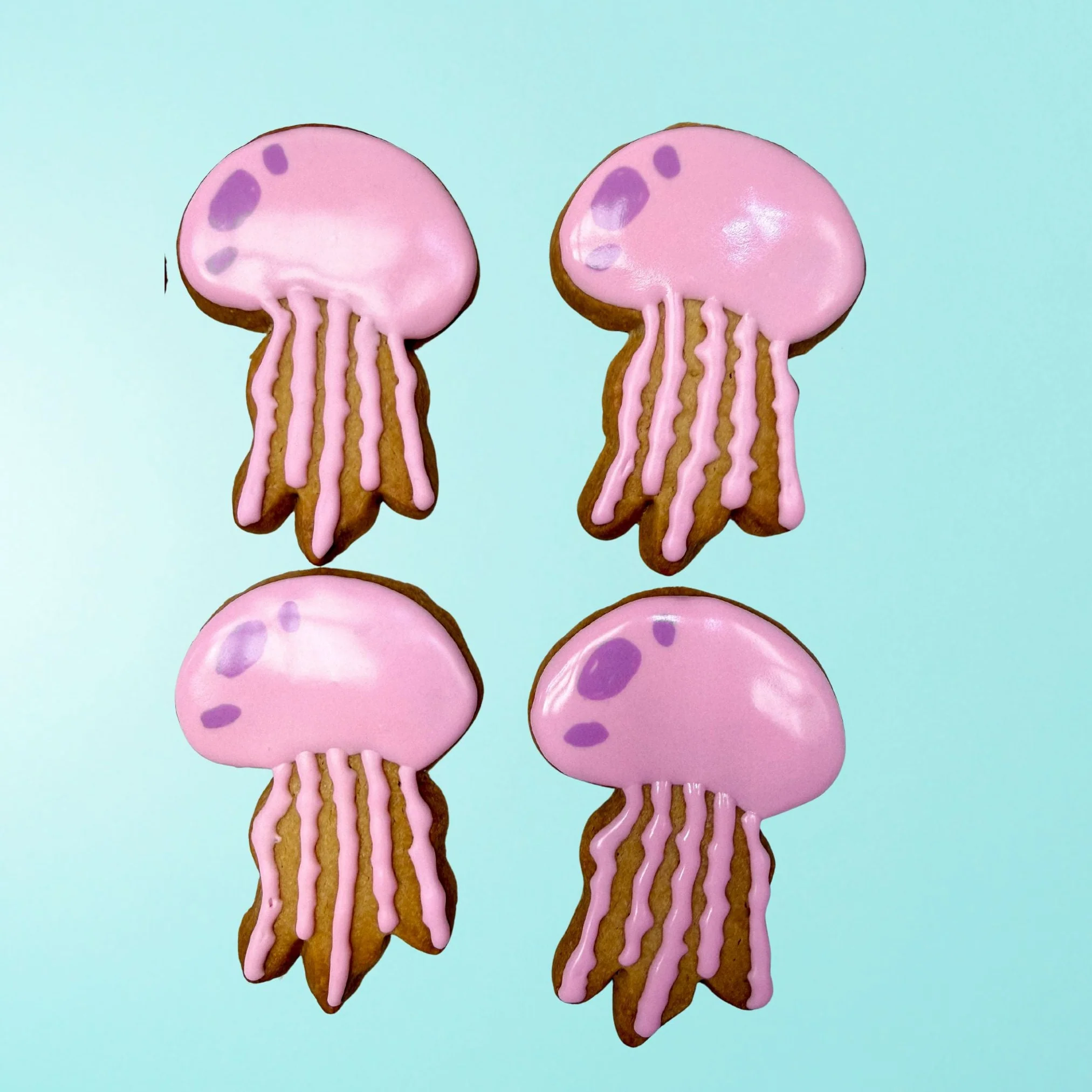 Jellyfish Shaped Sugar Cookies (Copy)