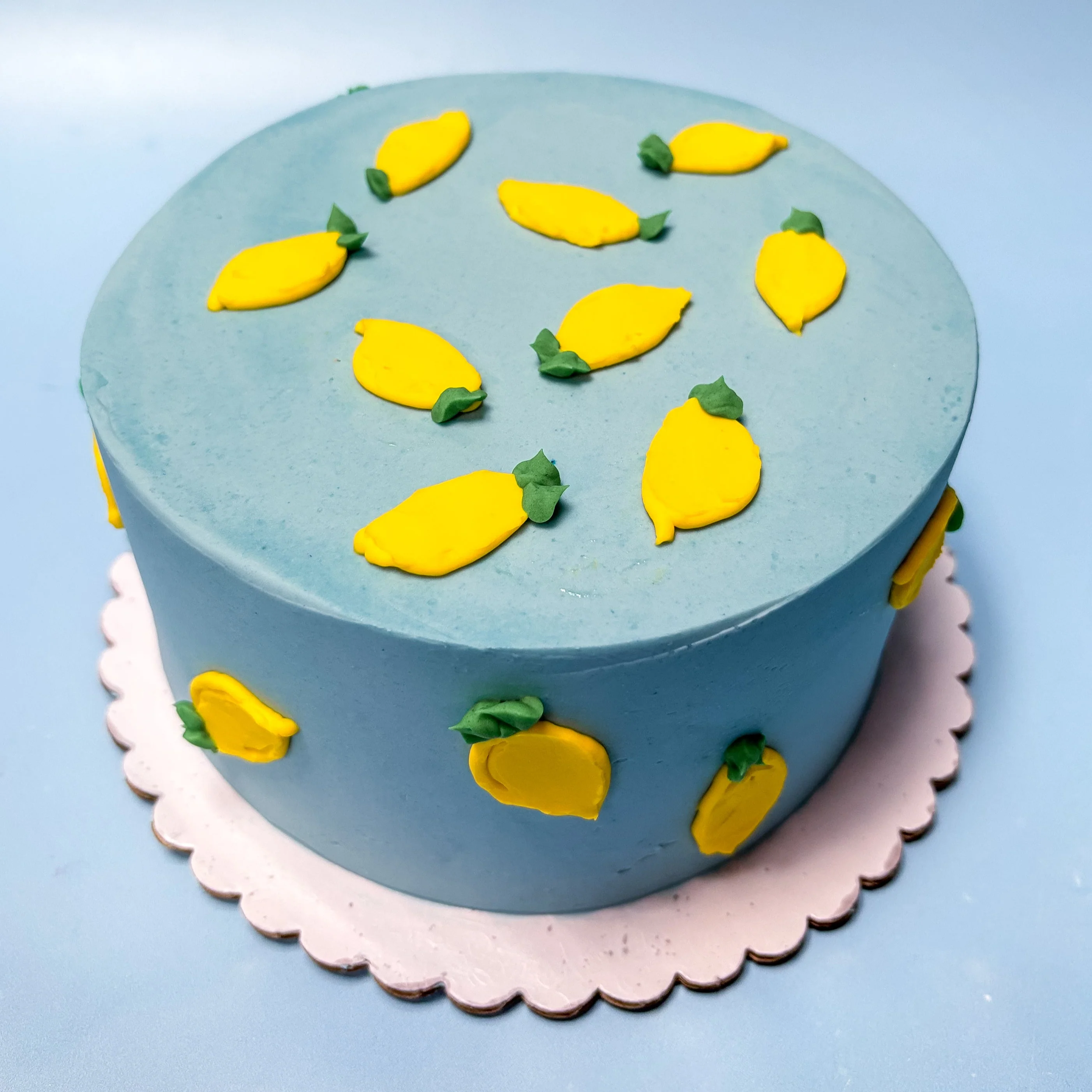 Lemon Theme Cake