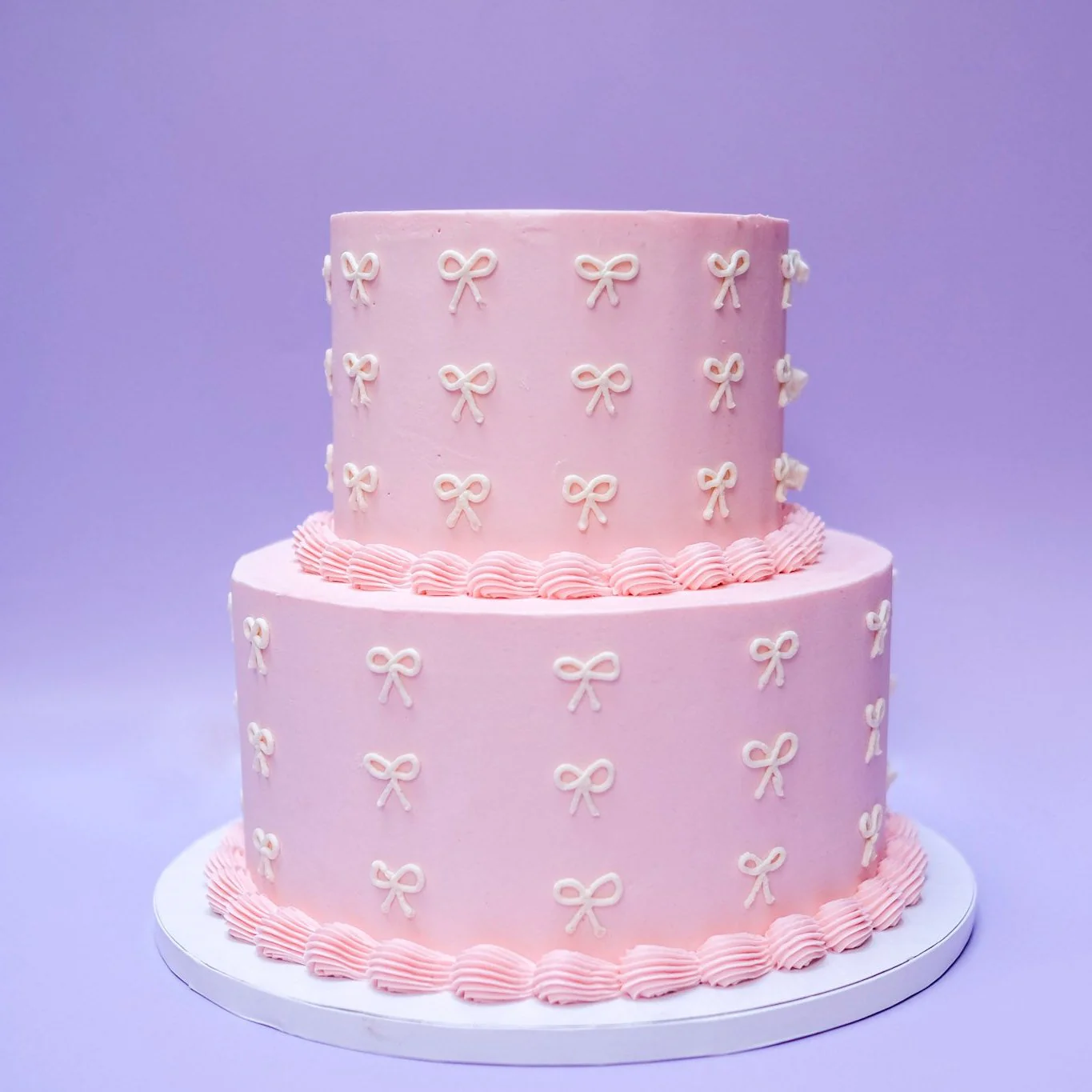 Little Bow Cake Tiered