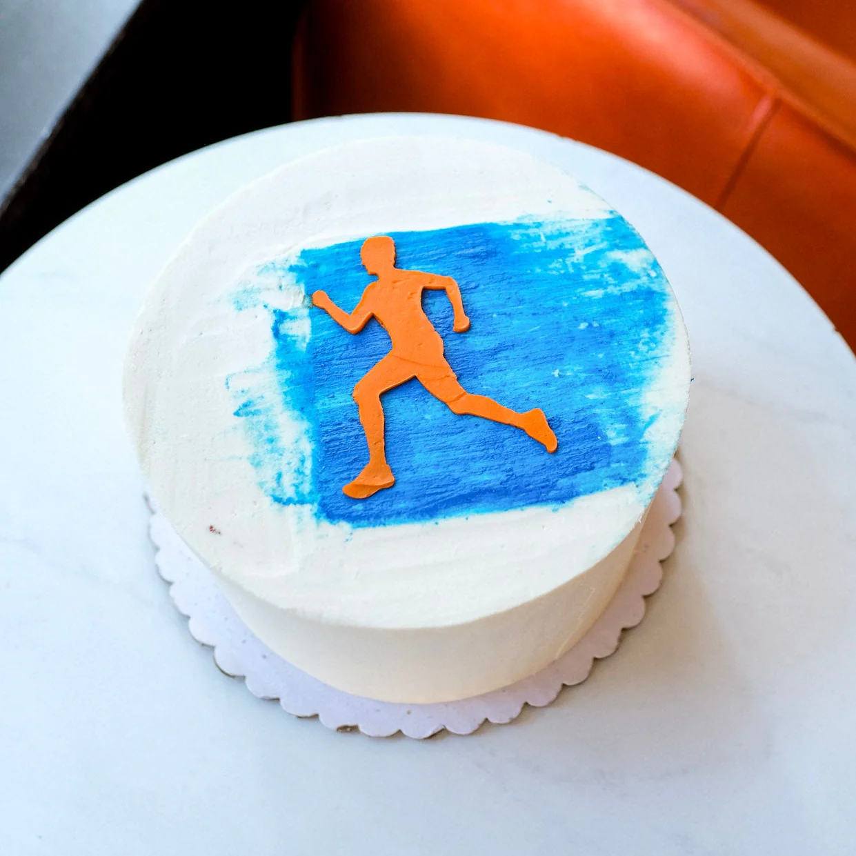 Marathon Runner Cake