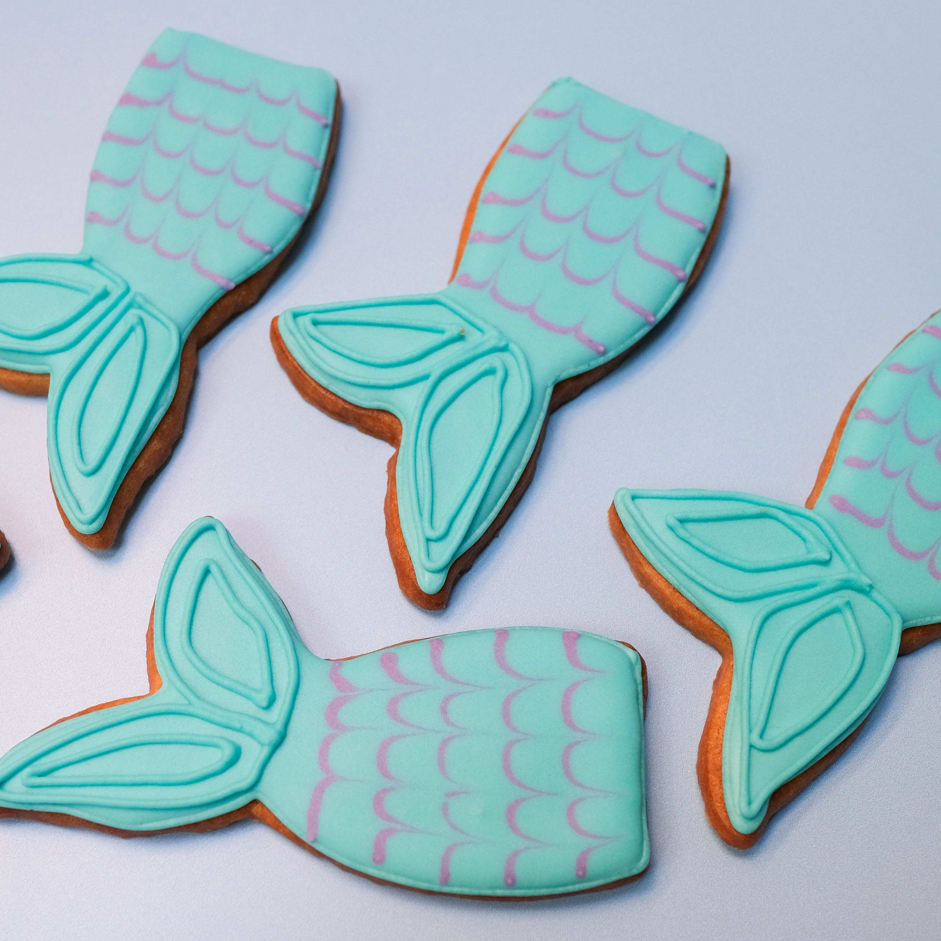 Mermaid Sugar Cookie
