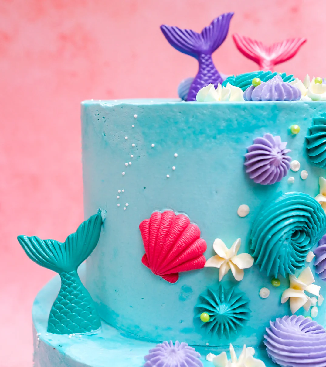 Mermaid Tiered Cake - Image 3