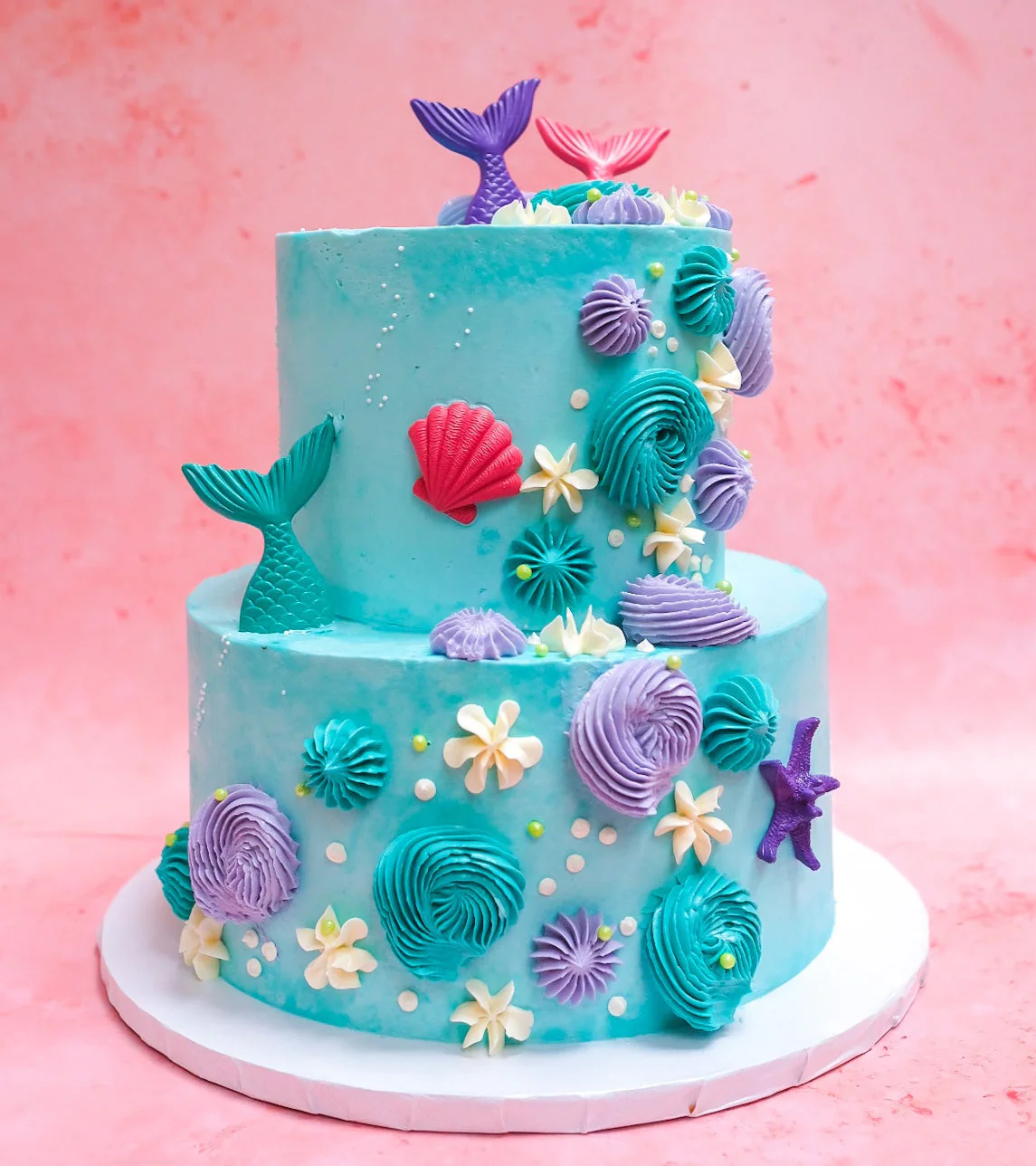 Mermaid Tiered Cake - Image 5