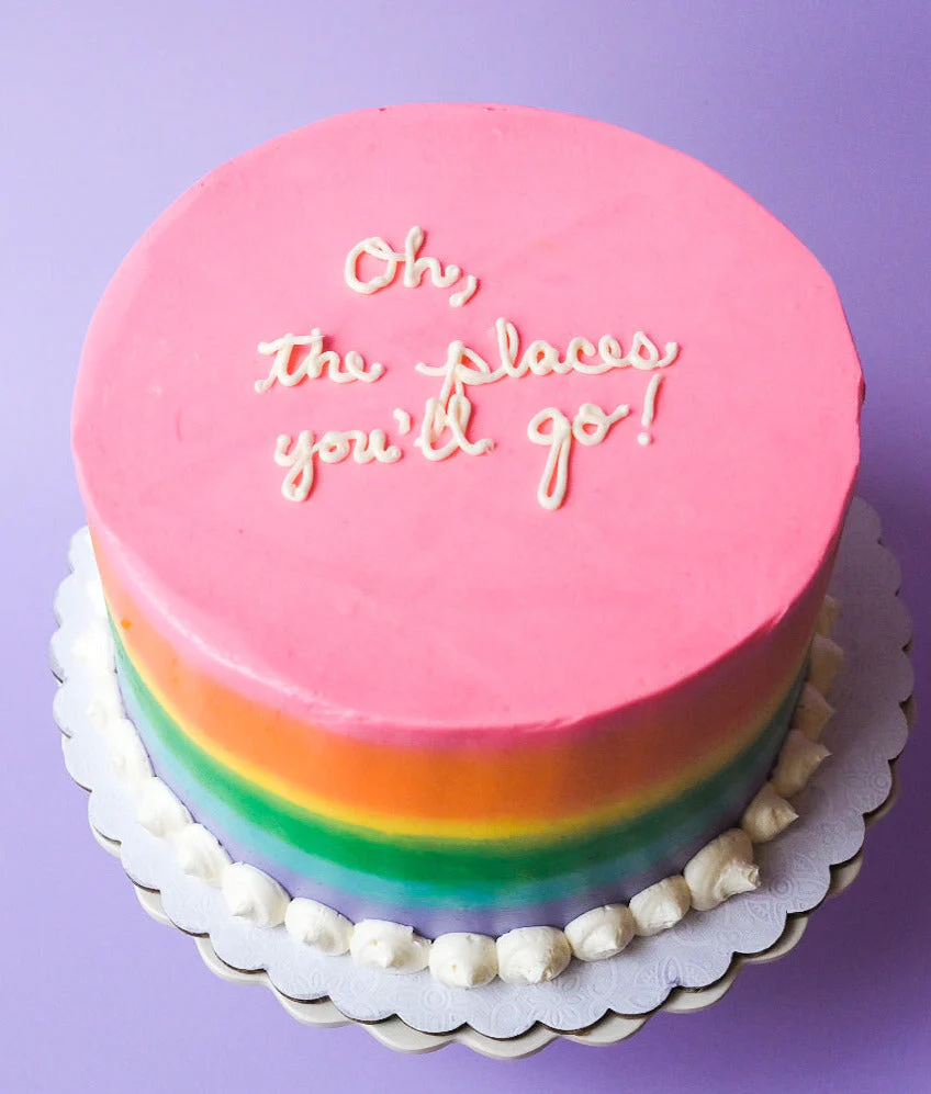 Over the Rainbow Smash Cake - Image 3