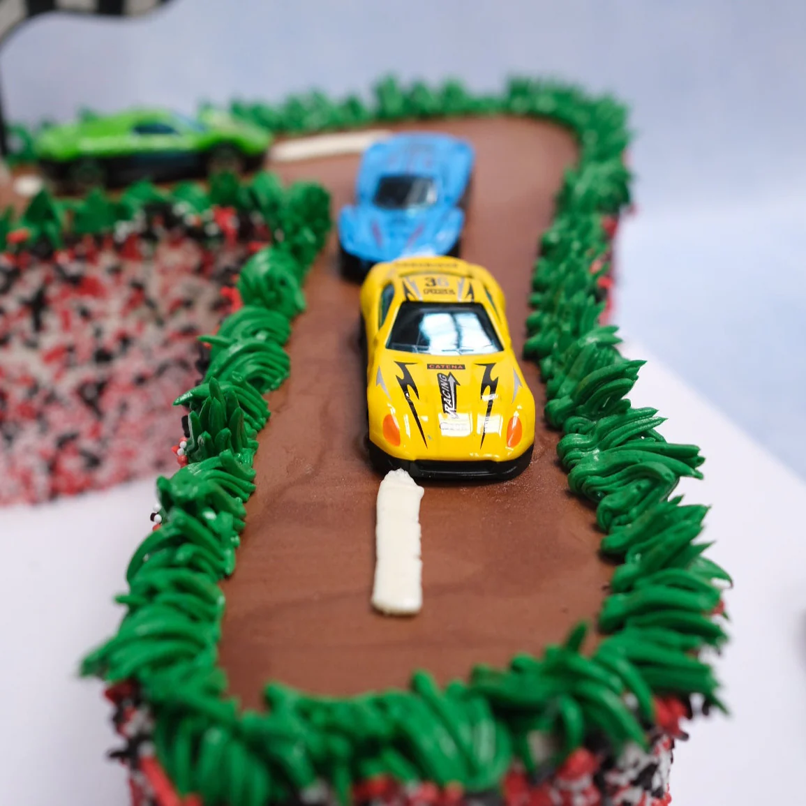 Race Car Number Cake - Image 4