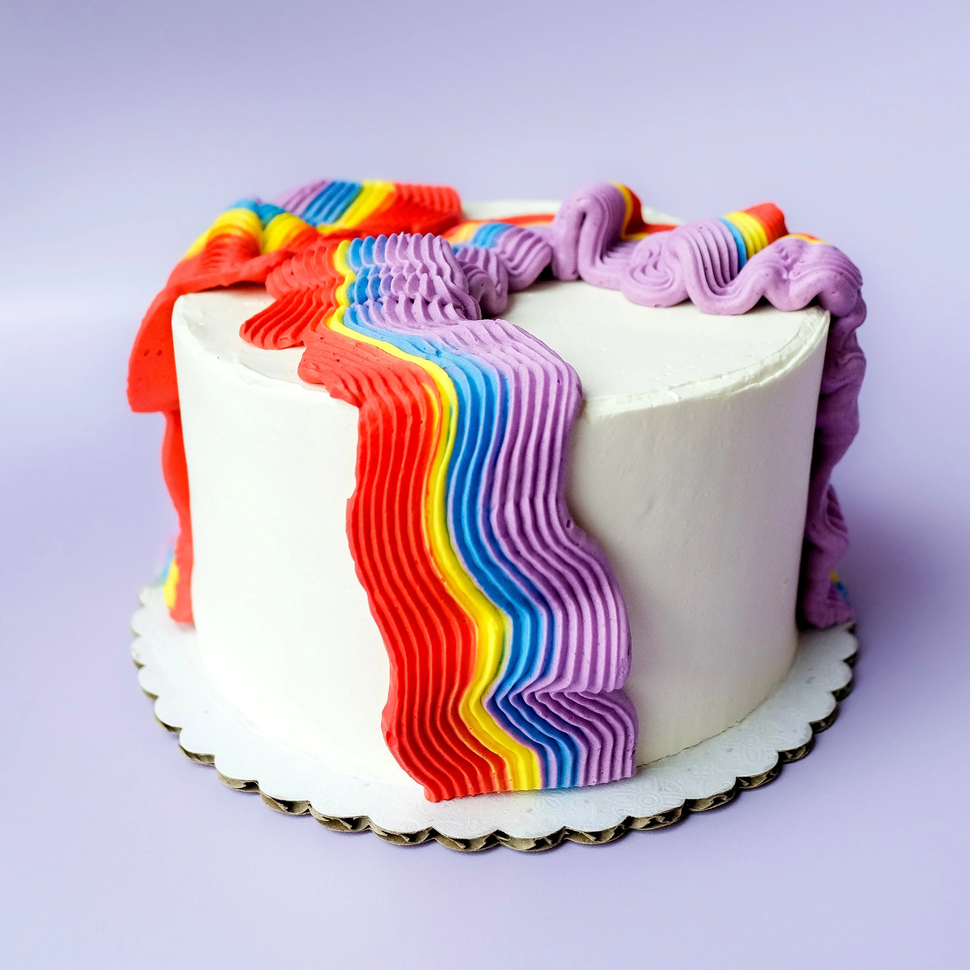 Rainbow Ribbon Cake - Image 2