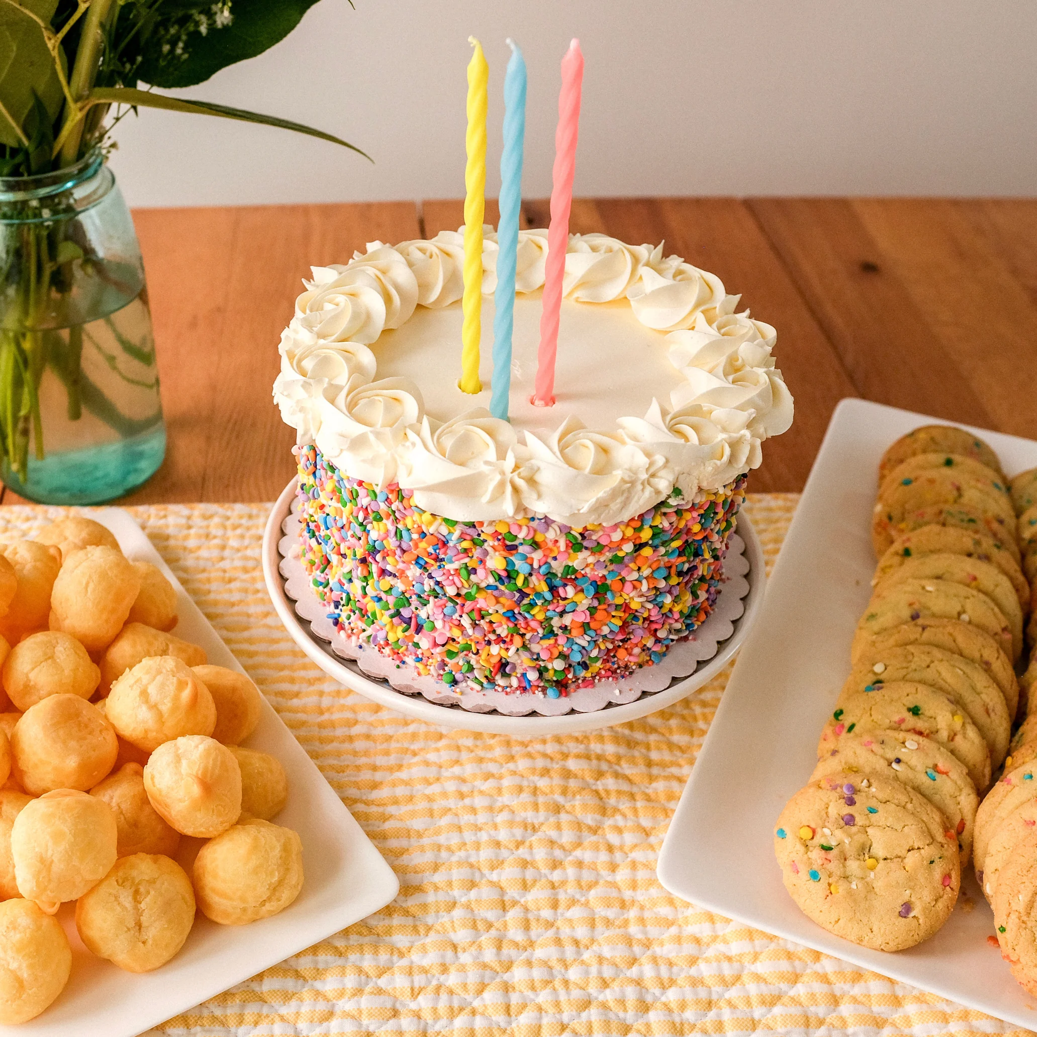 Rainbow Sprinkle Cake - Image 4