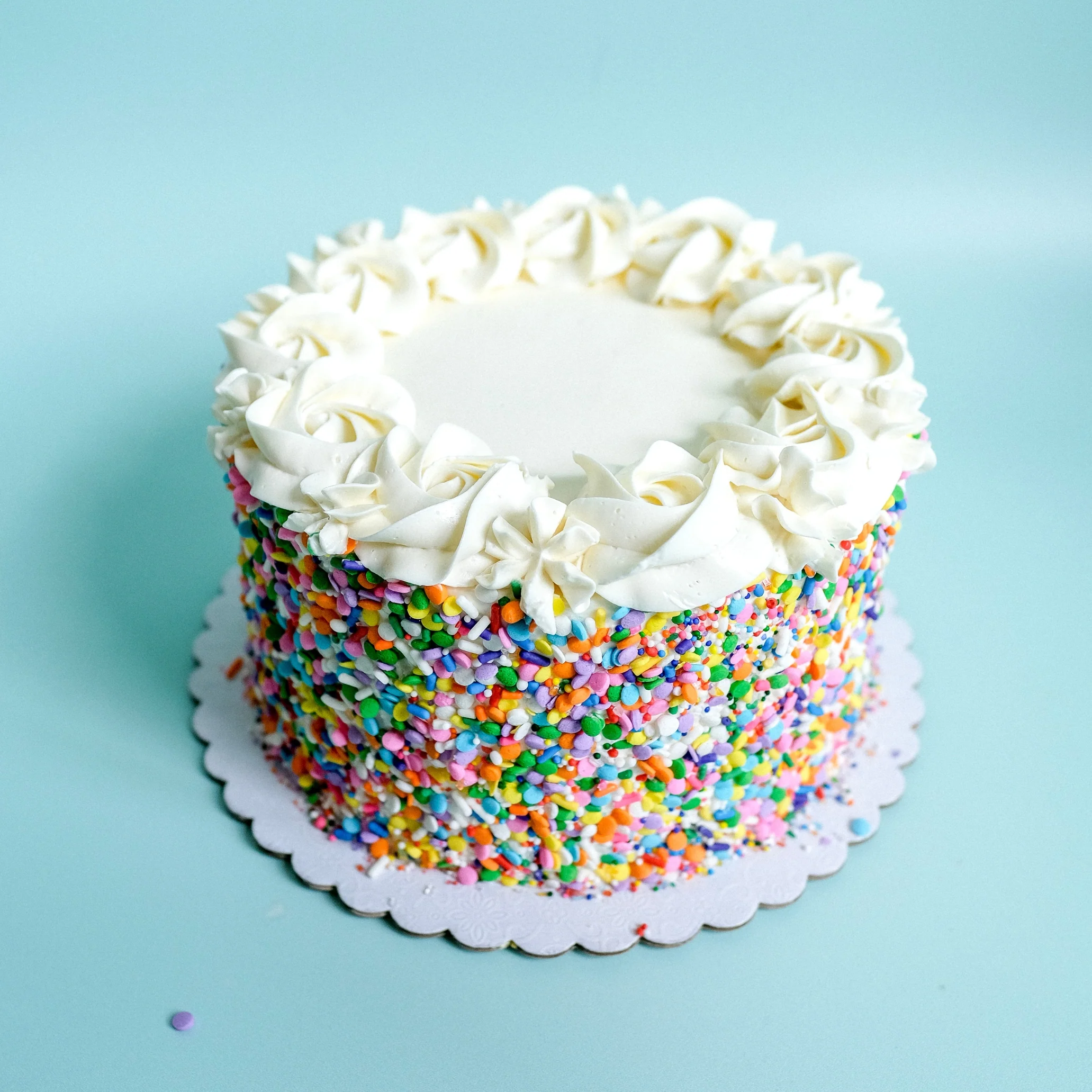 Rainbow Sprinkle Cake - Image 5