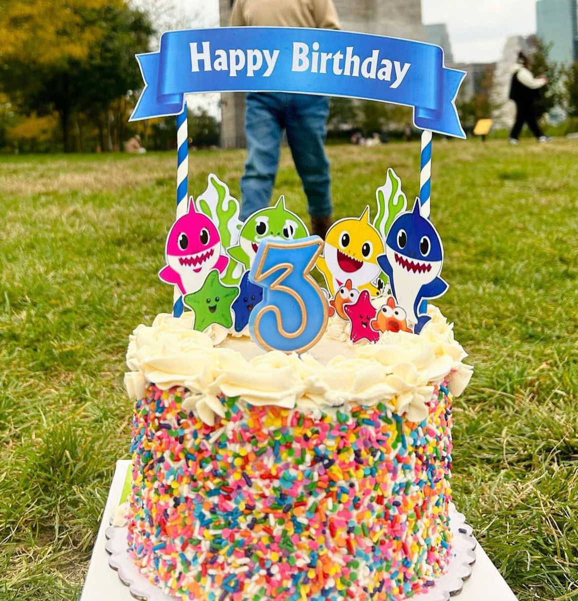 Rainbow Sprinkle Cake - Image 7