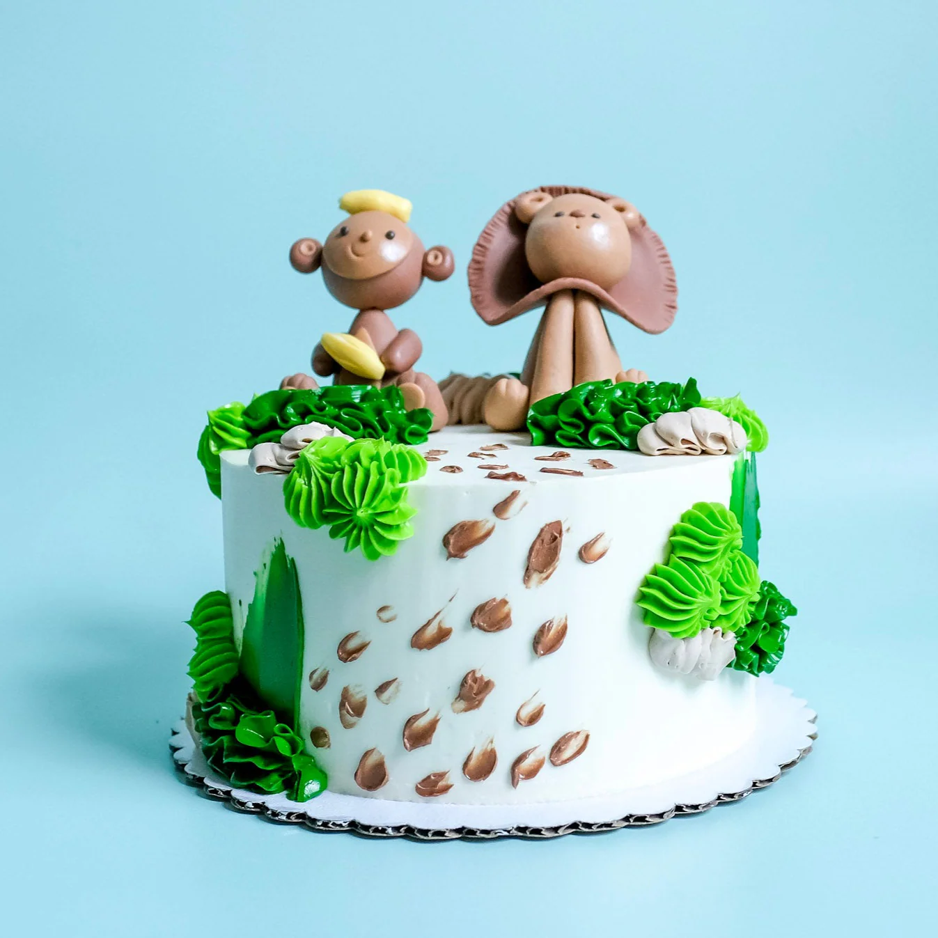 Wild One Safari Cake