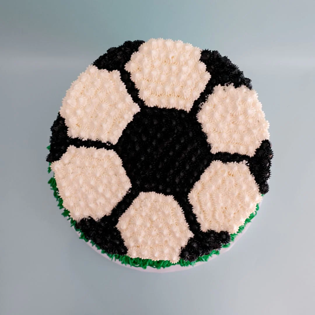 Soccer Tiered Sport Cake - Image 4