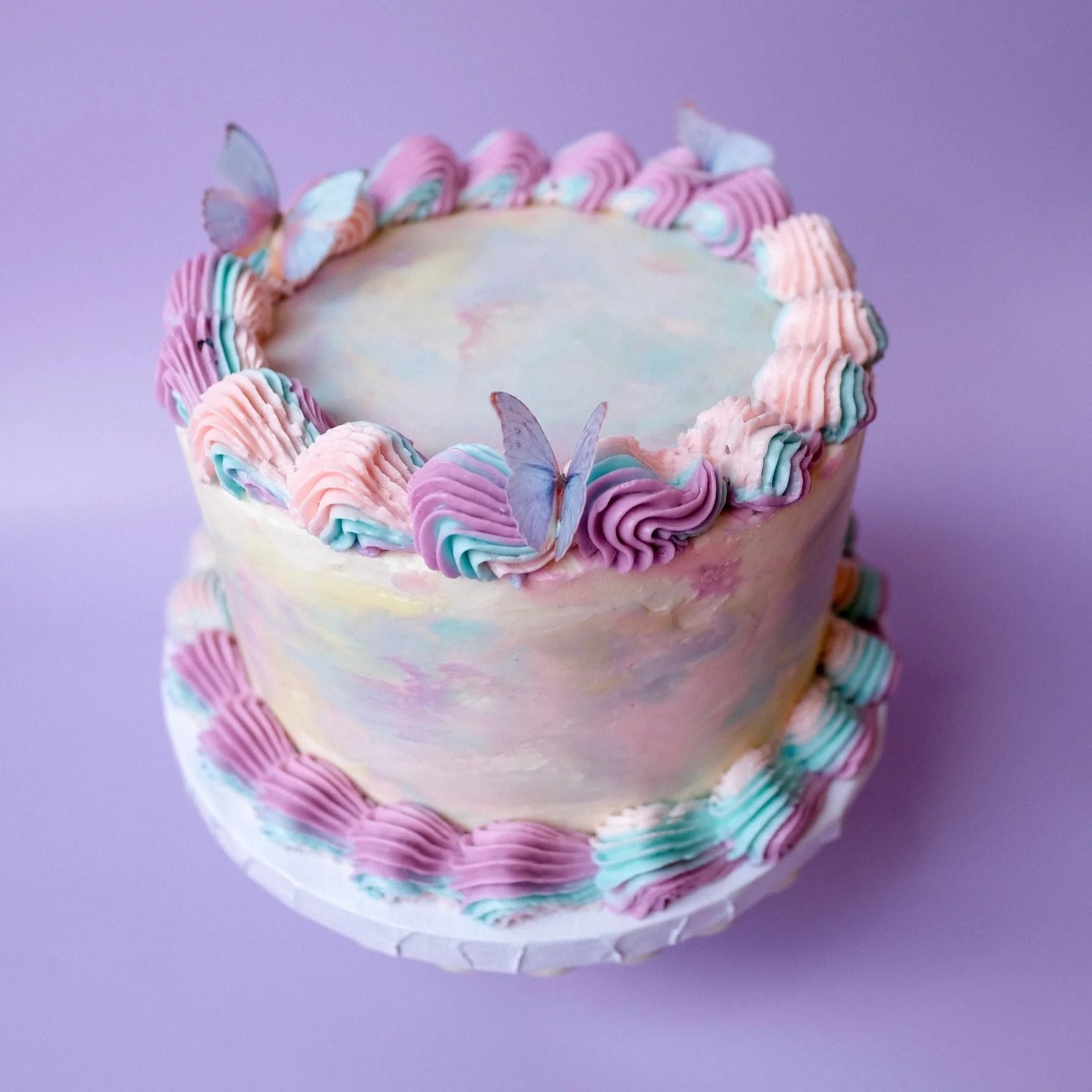 The Taylor Swift Tie Dye Swiftie Cake - Image 4