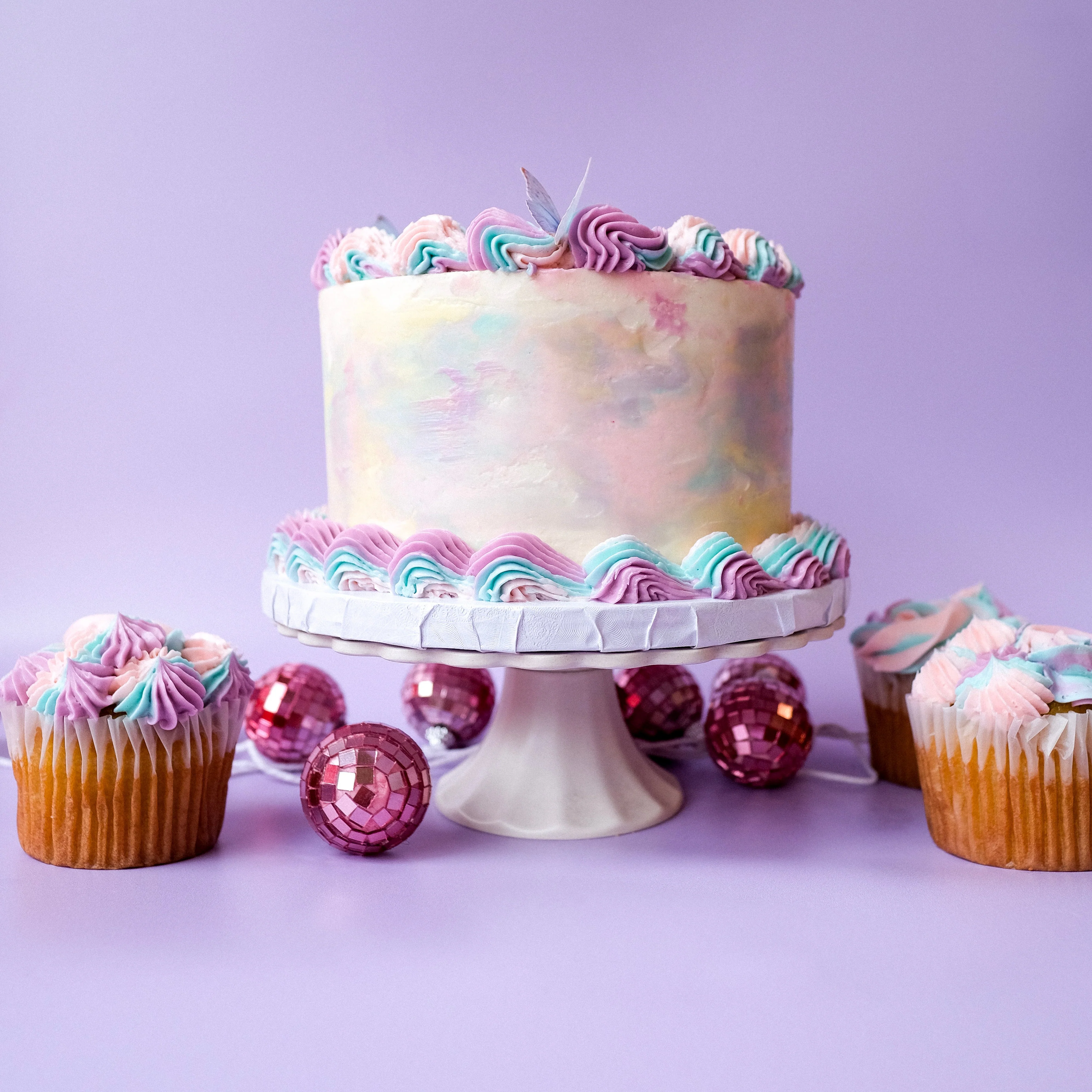 The Taylor Swift Tie Dye Cupcakes - Image 2