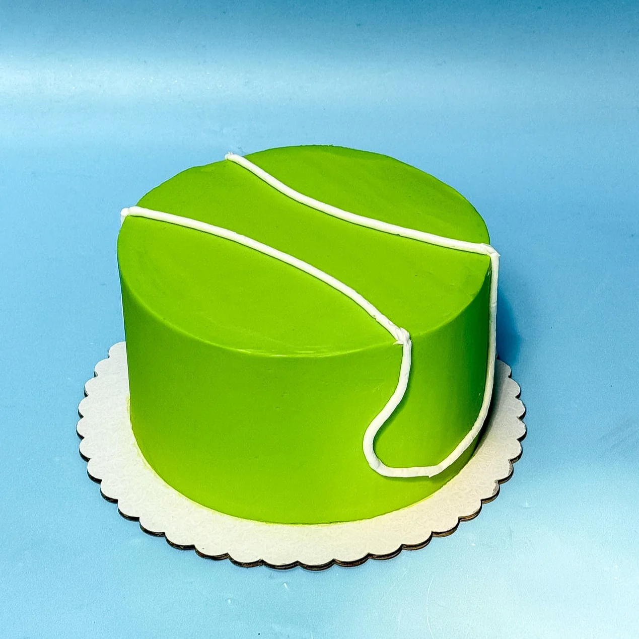 US Open Tennis Ball Cake
