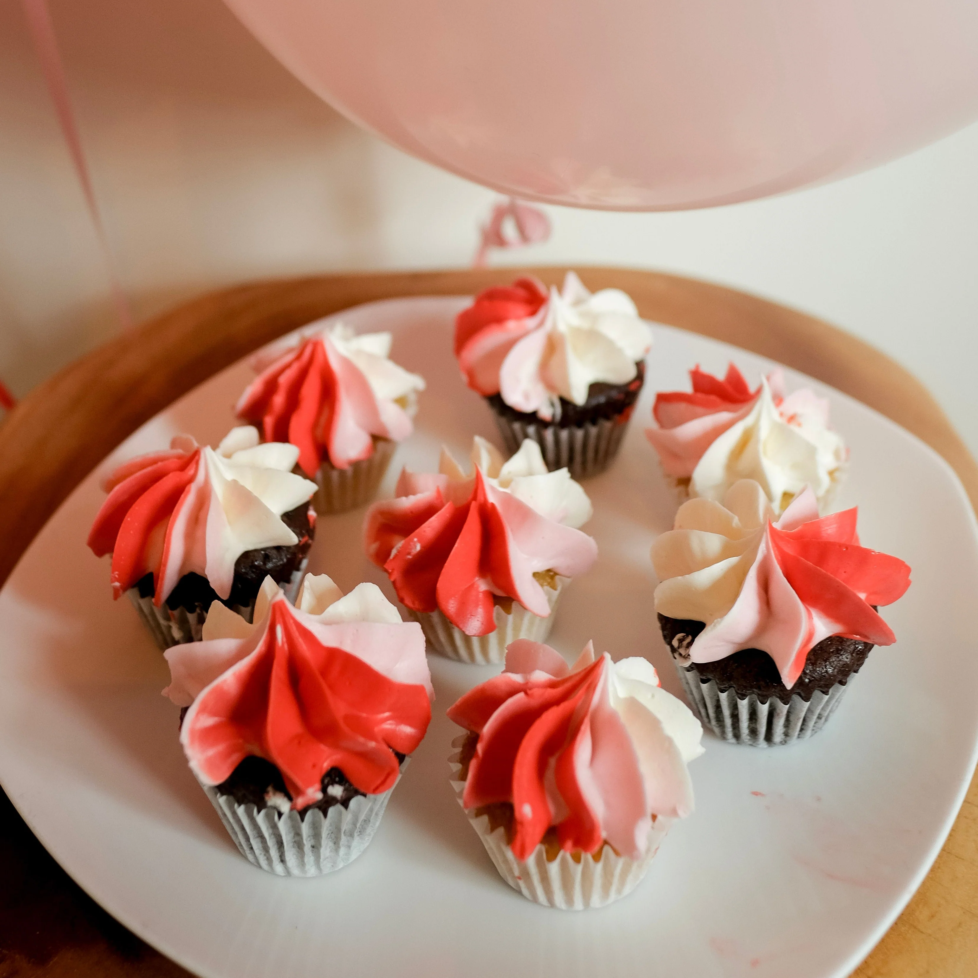 Valentine's Day Mini Cupcakes, Box, of 24