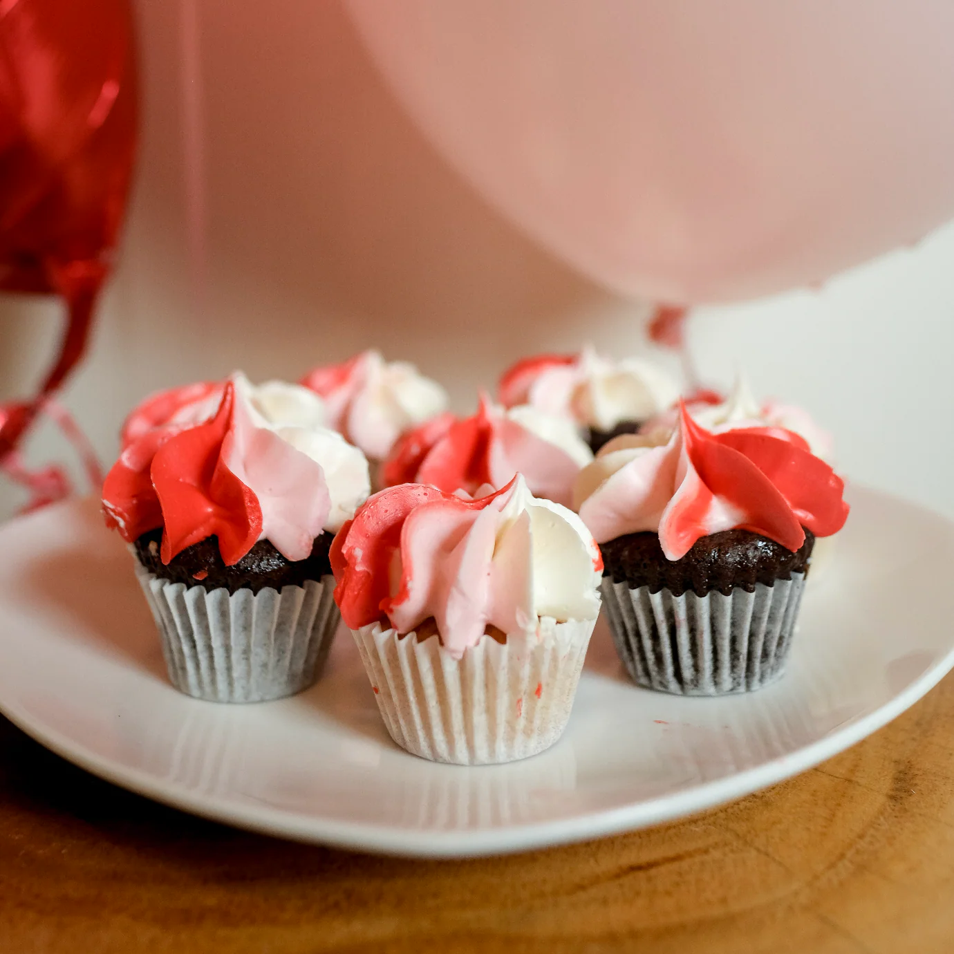 Valentine's Day Mini Cupcakes, Box, of 24 - Image 2