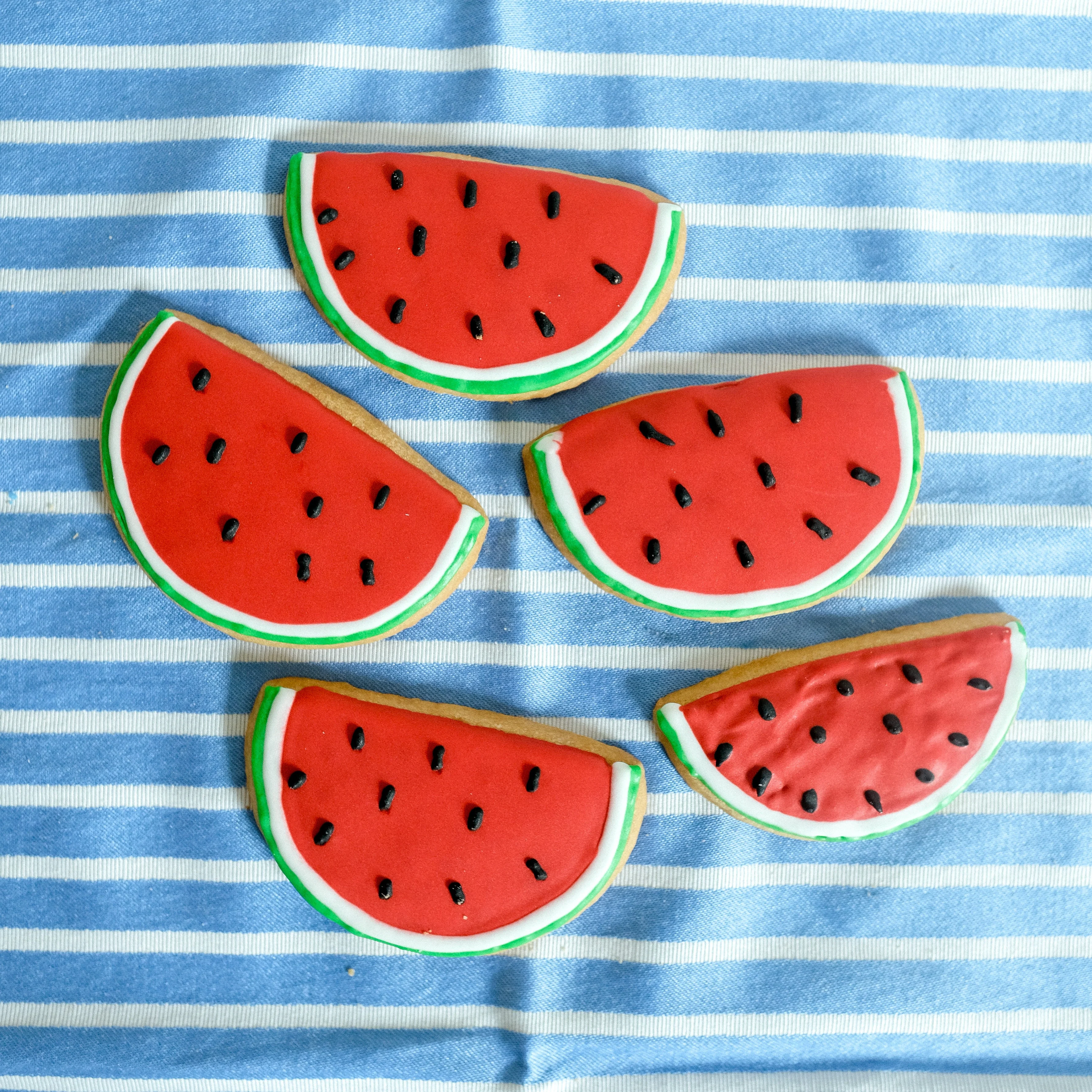Watermelon Sugar Cookies
